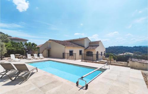 Stunning Home In Roquebrun With Outdoor Swimming Pool, Wifi And Private Swimming Pool : Maisons de vacances proche de Cessenon-sur-Orb