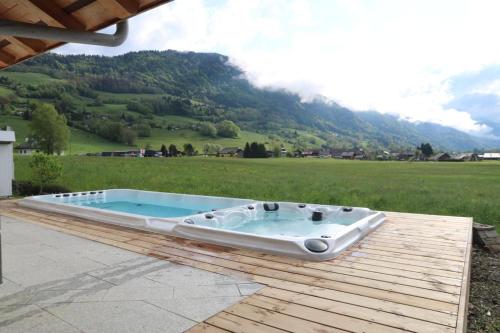 Luxurious chalet with pool & jacuzzi near Morillon : Chalets proche de Saint-Sigismond