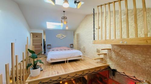 L'atelier - Duplex Gîte de Prestige La Rochelle : Maisons de vacances proche de Virson