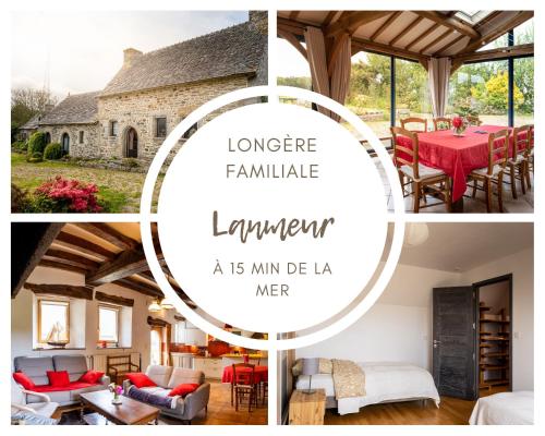 Magnifique longère bretonne. : Maisons de vacances proche de Plouégat-Guérand