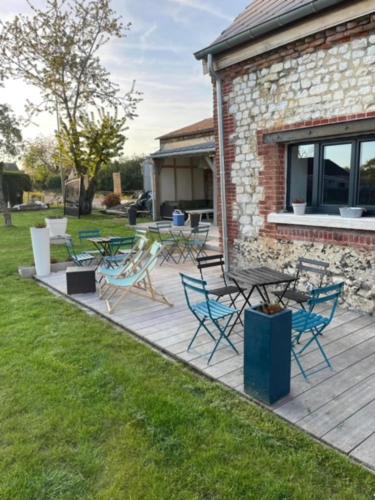 Villa Verger vakantiewoning 12 personen : Maisons de vacances proche de Flavigny-le-Grand-et-Beaurain