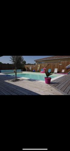 Maison piscine : Villas proche de Carcans