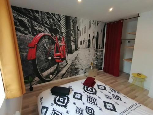 Le Vélo Vintage, Beau 2 pièces centre ville : Appartements proche de Laparade