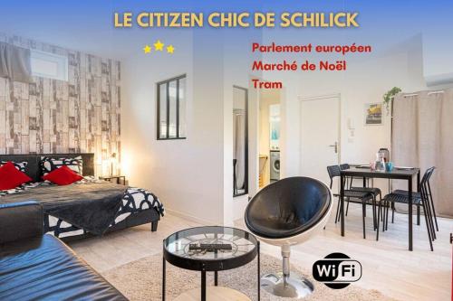 * Le Citizen Chic de Schilick * : Appartements proche de Hœnheim