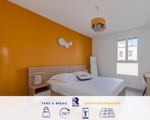 Passio Viela - Modern and quiet flat - WIFI - Balcony : Appartements proche de Cabestany