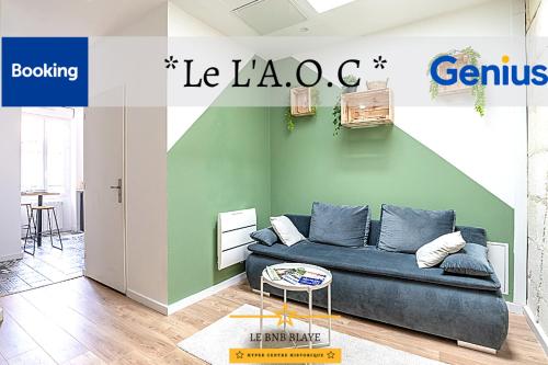 LE L'AOC - Spacieux Appartement Estuaire - Hyper Centre à 300m DE LA CITADELLE : Appartements proche de Blaye