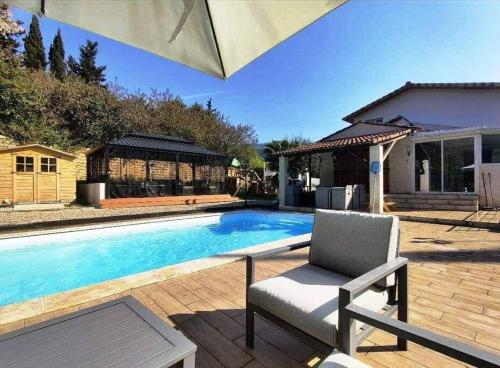 06AQ - Belle villa moderne avec piscine et jacuzzi : Villas proche de Peymeinade