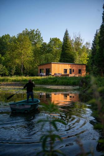 Le Nichoir du Marais - écolodge : Lodges proche de Saint-Pierre-en-Val