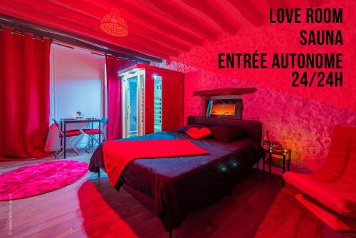 Love Room - Sauna - Secret Suite au calme : Appartements proche d'Authon-la-Plaine
