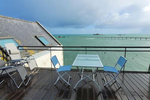 Duplex magnifique vue mer idéalement situé Roscoff : Appartements proche de Île-de-Batz