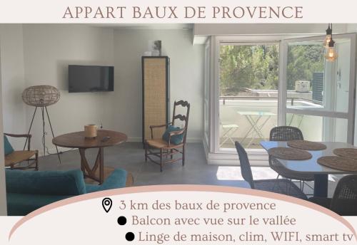 Baux-de-Provence - Appartement avec vue : Appartements proche de Les Baux-de-Provence