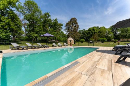 Gite Parc des Chamois piscine 2 pièces : Appartements proche de Chaux-Champagny