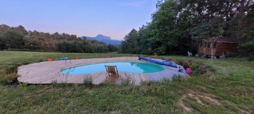 La Métairie Saint-Loup - Maison en pleine nature : Maisons de vacances proche d'Espéraza
