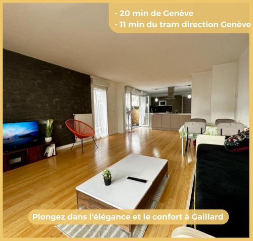 Appartement T4 Frontière Genève Gallard : Appartements proche de Monnetier-Mornex