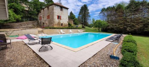 La Vielle Forge Périgord Vert - piscine et rivière : Maisons de vacances proche de Saint-Paul-la-Roche