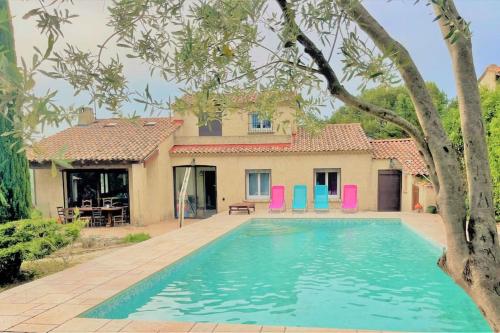 Villa au calme avec piscine proche Calanques de Cassis : Villas proche de Carnoux-en-Provence