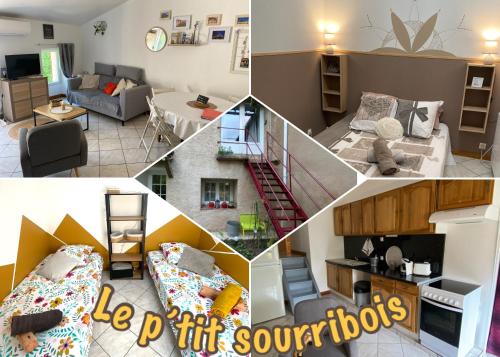 Le ptit sourribois, appart climatisé, à la campagne : Appartements proche de Châteauneuf-Val-Saint-Donat