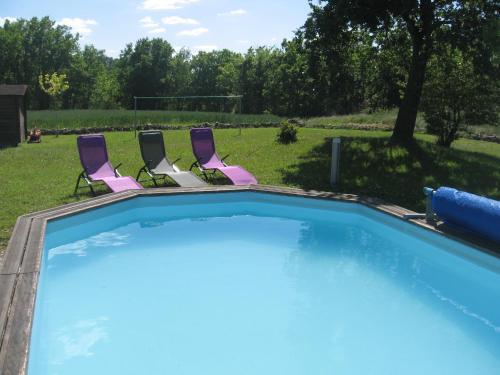 Maison de campagne / piscine privée : Maisons de vacances proche de Dévillac