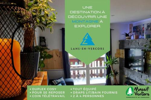 Duplex Cosy : Moderne, Fonctionnel et Confortable : Appartements proche de Lans-en-Vercors