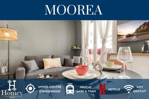 HOMEY Moorea - Hyper-centre/ Proche Genève/ wifi : Appartements proche d'Ambilly