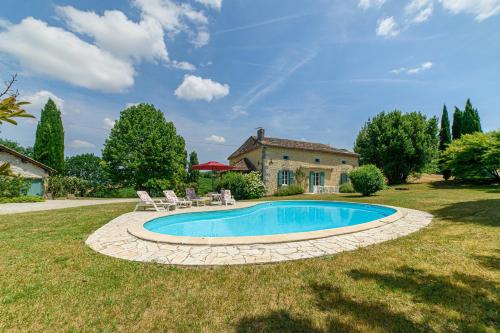 La Maison de Beaugas - Avec piscine dans le pays des bastides : Maisons de vacances proche de Castelnaud-de-Gratecambe