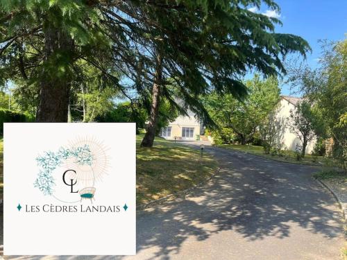 Les Cèdres Landais, belle maison : Maisons de vacances proche de La Grigonnais