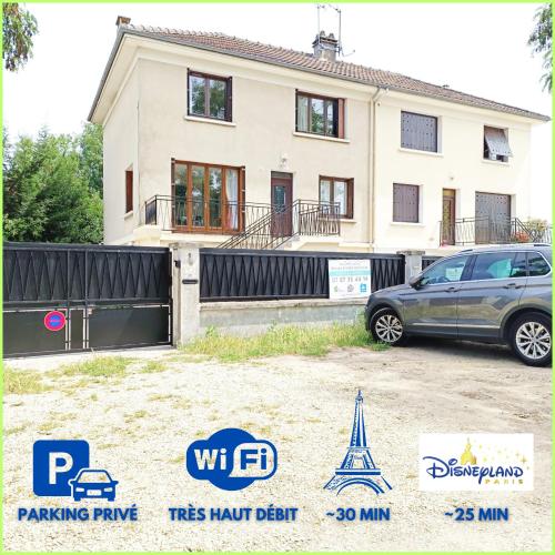 Appartement confortable entre Paris et Disney : Appartements proche de Villiers-sur-Marne