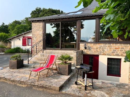 La muse bretonne - FREE Wifi - Fire place - Cozy well-heated house - pet friendly - private Parking - anytime access : Appartements proche de Plaine-Haute