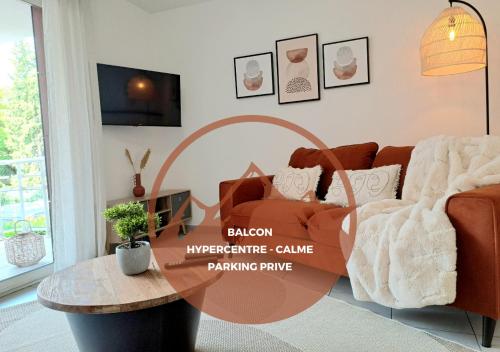 Cajun Home * Centre-ville * Parking privé : Appartements proche de Mont-Saxonnex