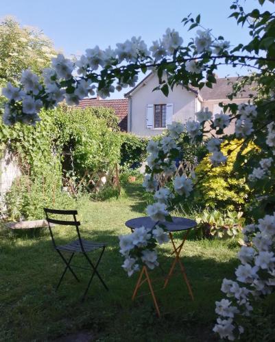 Le jardin Renard-Clos sur Loir cottage in the Loir & Loire valleys : Maisons de vacances proche de La Chapelle-aux-Choux