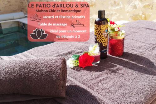 Le Patio d'Arlou & Spa - Relaxant et romantique : Villas proche de Camplong-d'Aude