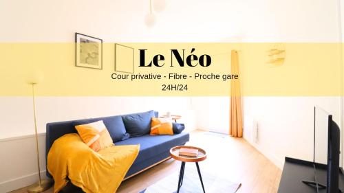 Le Néo - Studio avec cour privative : Appartements proche de Cours-de-Pile
