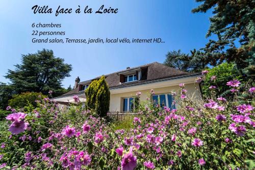 Grande Maison Jacuzzi Terrasse Jardin avec vue sur la Loire à Blois : Maisons de vacances proche de Chailles