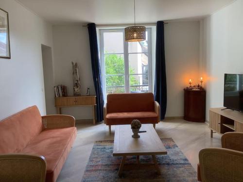 Appartement Rez de jardin (6 à 8 pers) : Appartements proche de Chailly-en-Bière