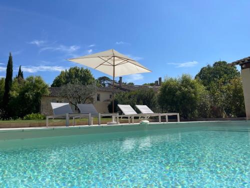 Mas Millésime - Gîtes Carignan - 4 pers - piscine privative - St Remy de Provence : Maisons de vacances proche de Mas-Blanc-des-Alpilles