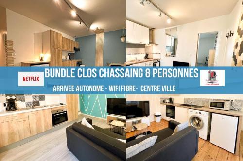 BUNDLE T2 CLOS CHASSAING/WIFI/CENTRE VILLE/PROPERTY RENTAL NM : Appartements proche de Champcevinel