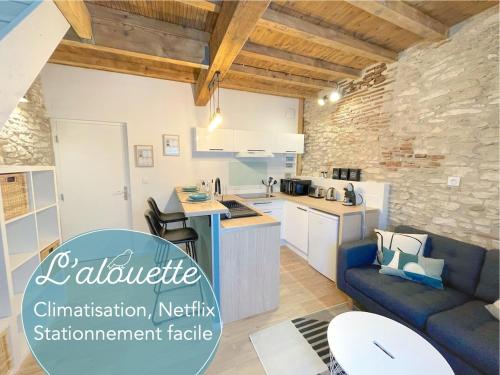 L'alouette - Studio Bis, Climatisation, Neuf : Appartements proche de Labruguière