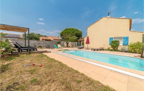 Awesome Home In Bassan With 4 Bedrooms, Wifi And Outdoor Swimming Pool : Maisons de vacances proche de Lieuran-lès-Béziers