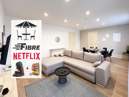 Appart'Hôtel Le Jaurès - Jardin privé et Netflix : Appartements proche de Vescemont