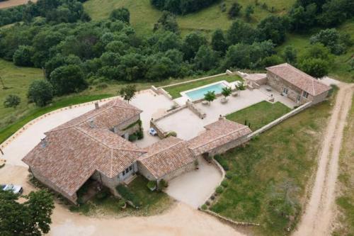 Belle maison tranquille avec vue panoramique. : Maisons de vacances proche de Saint-Jeure-d'Andaure