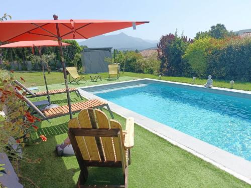 Bas de Villa neuf en Provence avec Piscine : Appartements proche de Le Chaffaut-Saint-Jurson