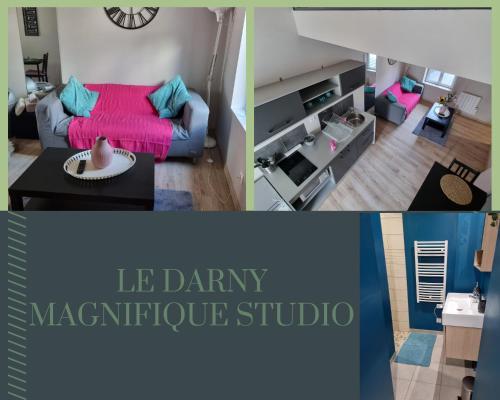 Le Darny studio mezzanine Rouen : Appartements proche de Roncherolles-sur-le-Vivier