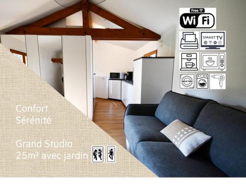 Studio * Confort * Sérénité * La halte du Pèlerin : Appartements proche de Saint-Aubin