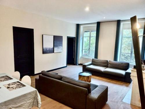 Superbe appartement lyonnais, vue sur Saône : Appartements proche de Champagne-au-Mont-d'Or