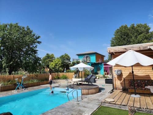 Un petit coin de paradis ! : Maisons de vacances proche de Maruéjols-lès-Gardon