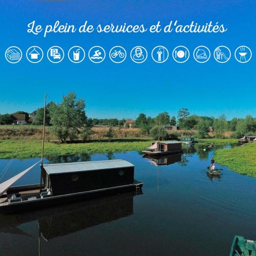 Village Toue du Domaine des Demoiselles : Bateaux-hotels proche de Vendenesse-sur-Arroux