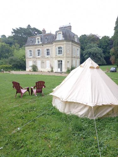 Tente au château baie de somme : Tentes de luxe proche de Chépy