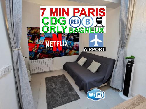 Bagneux Paris RER B Confort Netflix : Appartements proche de Bourg-la-Reine