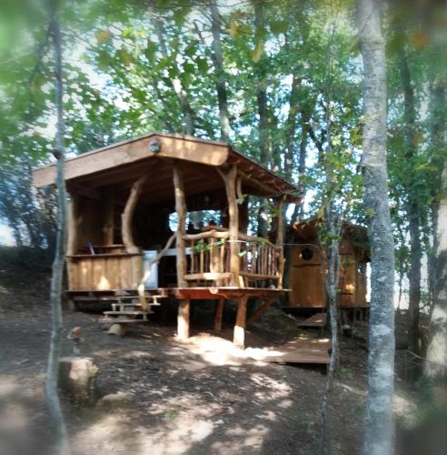 Le Village des Elfes - Mes Nuits enchantées : Campings proche de Justiniac