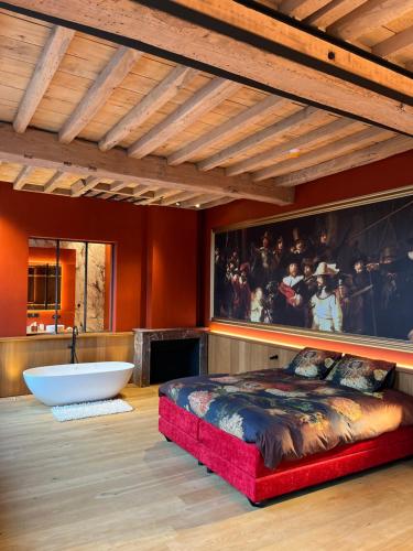 Chambre Rembrandt : B&B / Chambres d'hotes proche de Nédon